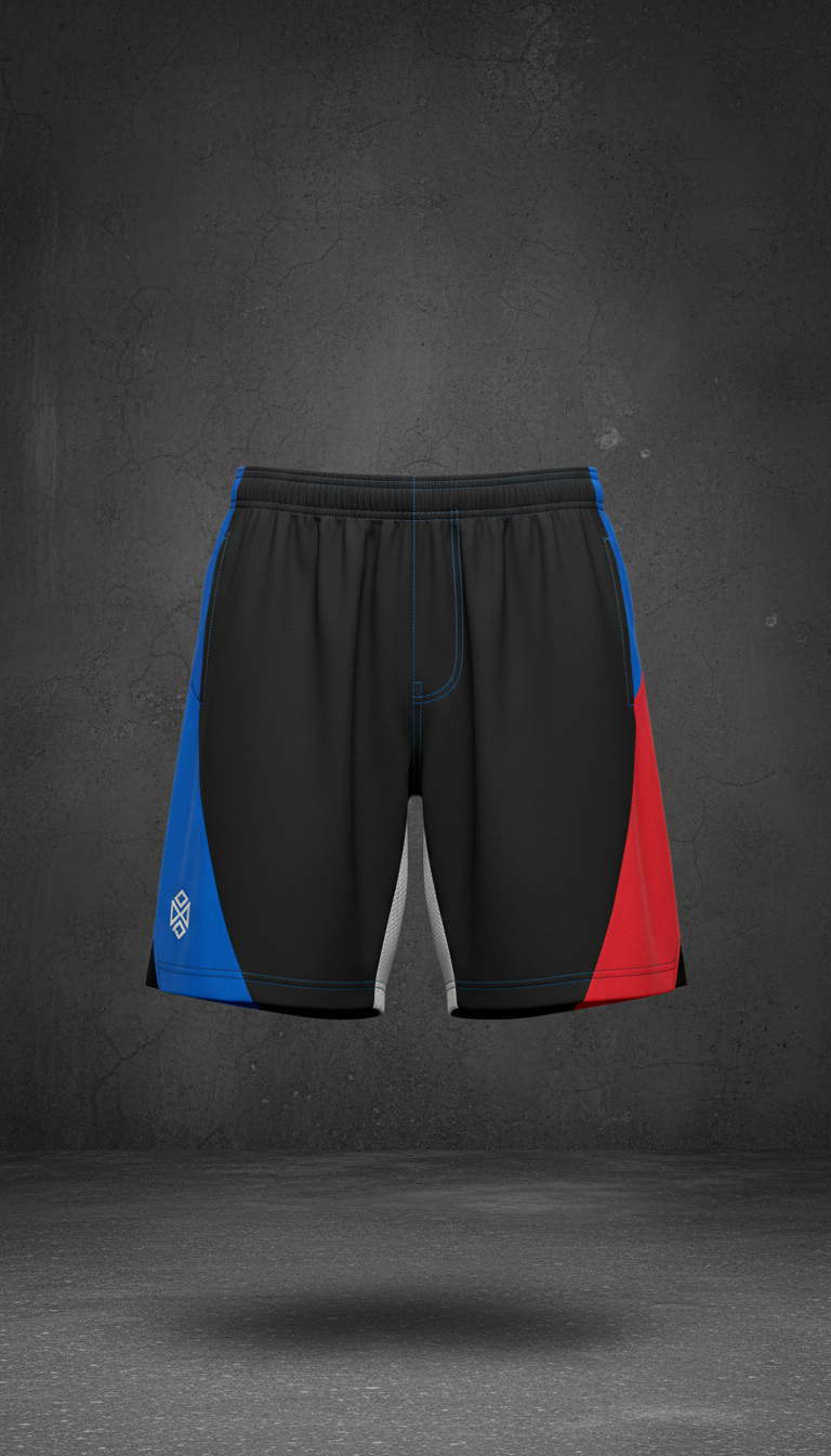 Urban Black Training Shorts – Laser Ventilated